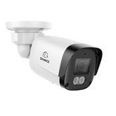 EQ500 – 3K 5MP Outdoor PoE Security Camera, AI Human & Vehicle Detection, IP67 Waterproof, microSD Card Slot, Two-Way Audio, Built-in Siren & Alarm